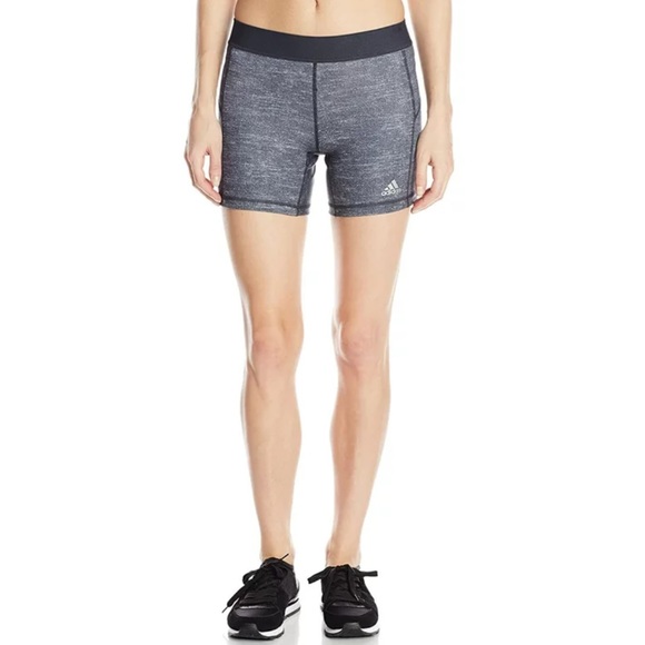Adidas Tech-fit Medium Compression Shorts - Picture 1 of 6